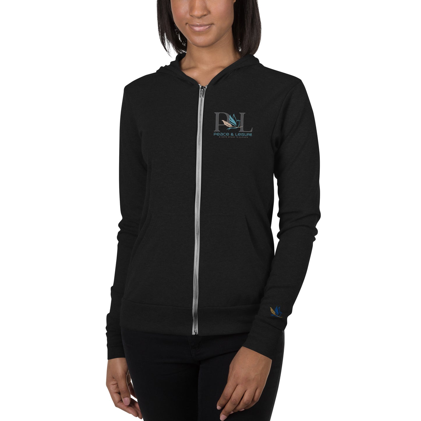 P&L Logo Zip-Up Hoodie