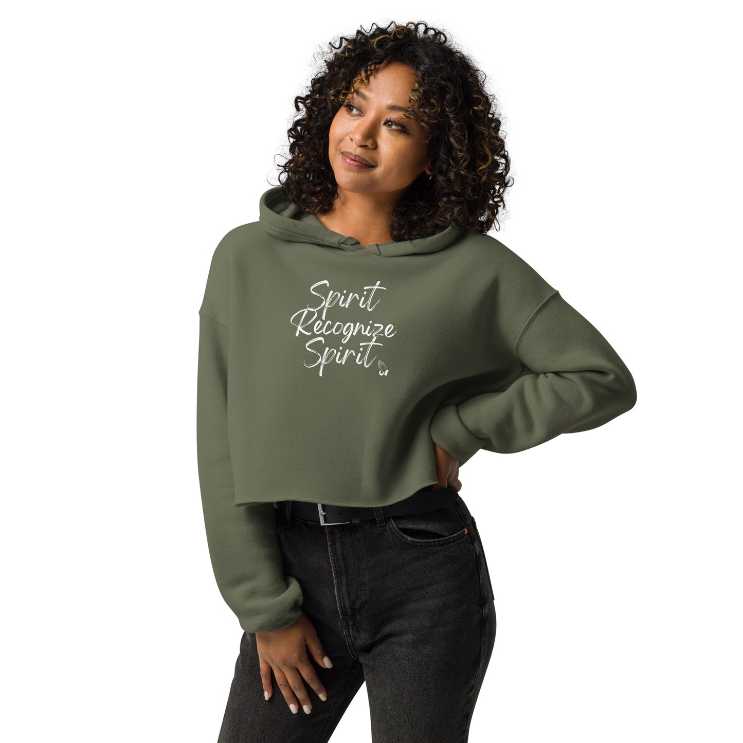 The Spirit Crop Top Hoodie